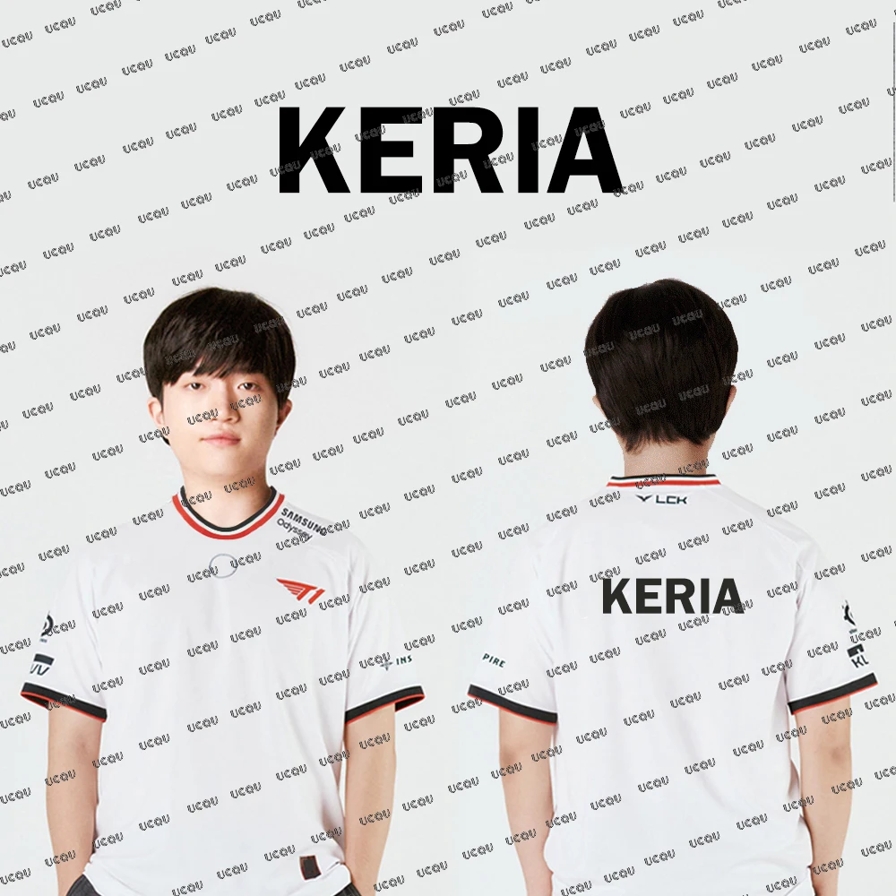 LOL 2025 T1 2nd الزي الرسمي جيرسي جامعة الأساطير MSI بطولة العالم فاكر تنفس بلايز دراجة نارية الفانيلة Esports #3