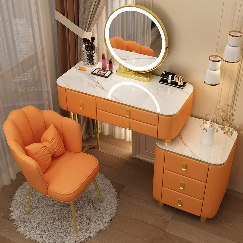 Comfort Fashion Dressing Tables Mirror Charm Elegant Classic Dressing Table Makeup Simple Vanitys Para Maquillaje Furniture