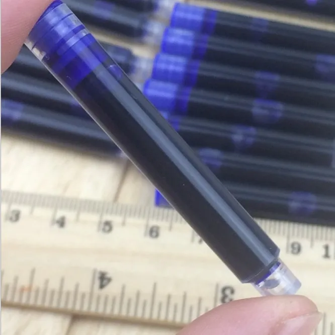 50Pcs Erasable Ballpoint Pen Refills 3.4mm Length Smooth Writing Friction Erasable Easy Erase Ink Replacement Refill for School