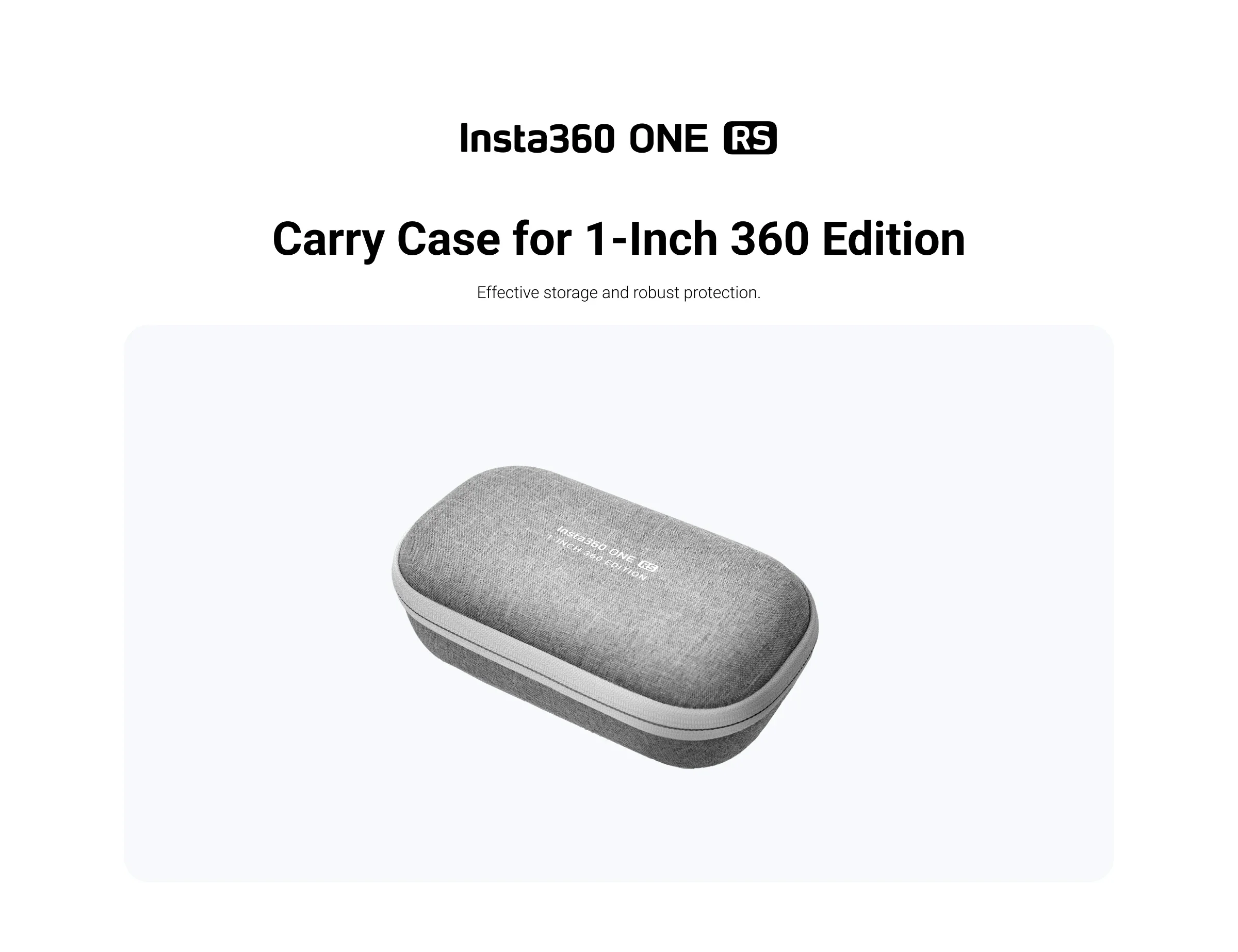 FF-H46   Insta360 ONE RS Carry Case For 1-Inch 360 Edition Camera Original Bag Accessories