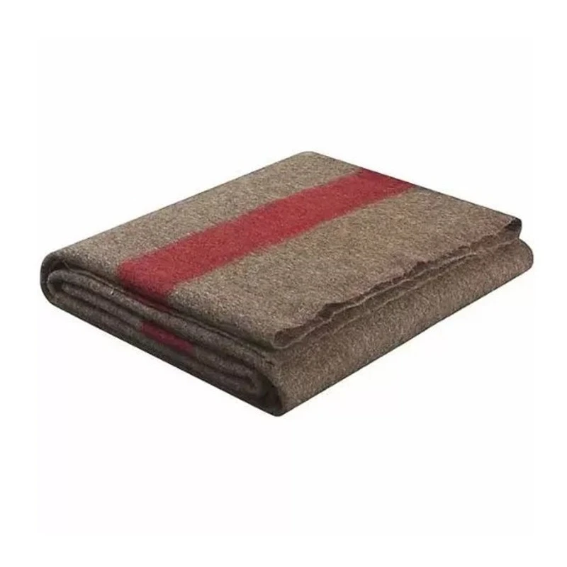 Pure wool blanket outdoor spring camping warm retro  portable car tent camping blanket