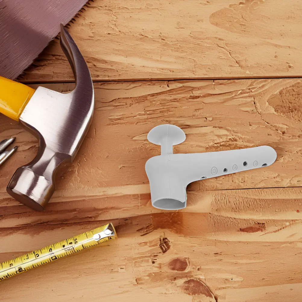 

6pcs Door Handle Sleeve With Suction Cup Silicone Knob Cover For Anti-Scald Winter Protection L-Shaped Grip Stopper Grey