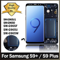 TFT Quality S9+ LCD For Samsung  S9 Plus G965 G965F G965U LCD Display Touch Screen Digitizer with Frame Replacement