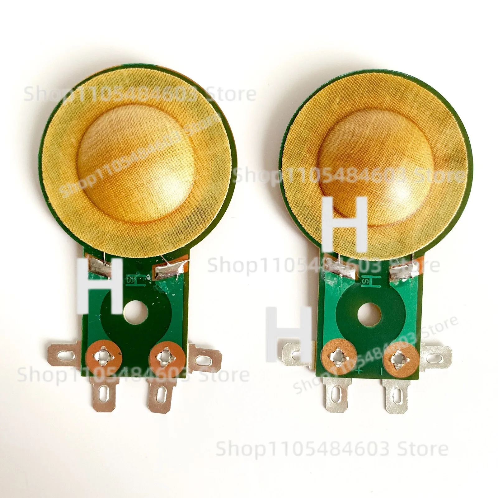 2 diafragmas de repuesto de 1 pulgada para el controlador de tweeter de bocina Arista HT105 de 8Ω