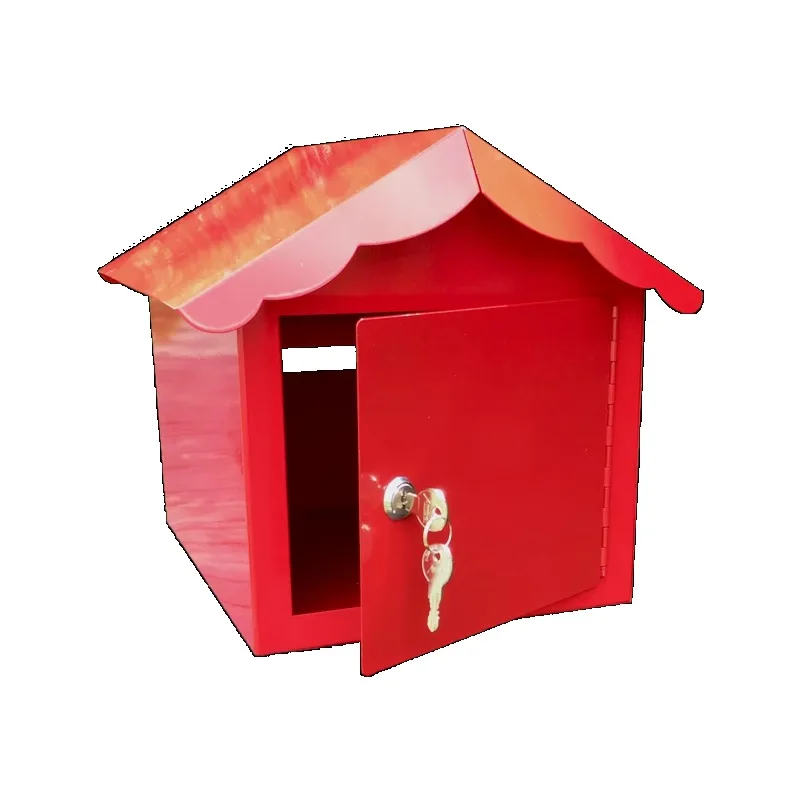 Galvanized steel column installation mailbox