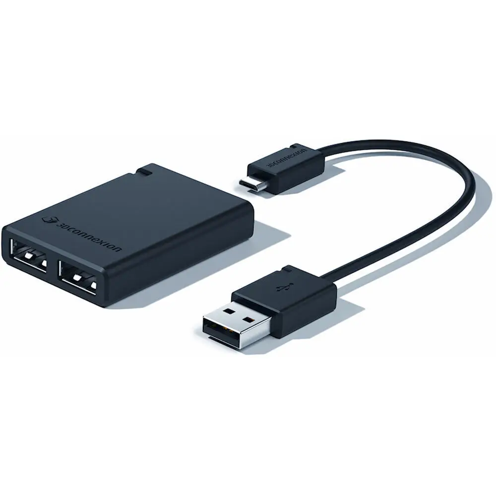 New Original for 3Dconnexion Twin-Port USB Hub 3DX-700051 Interface Hub USB 2.0 Extended Cable Line