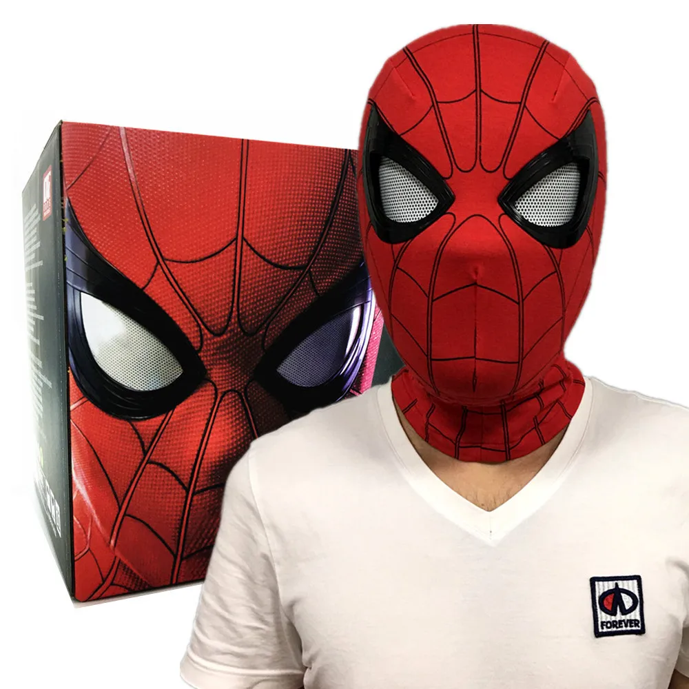 Avengers Heroes Expedition The Same Spiderman Adult 1:1 Mask Cosplay Elastic Tight-fitting Headgear New Year Gift Toys