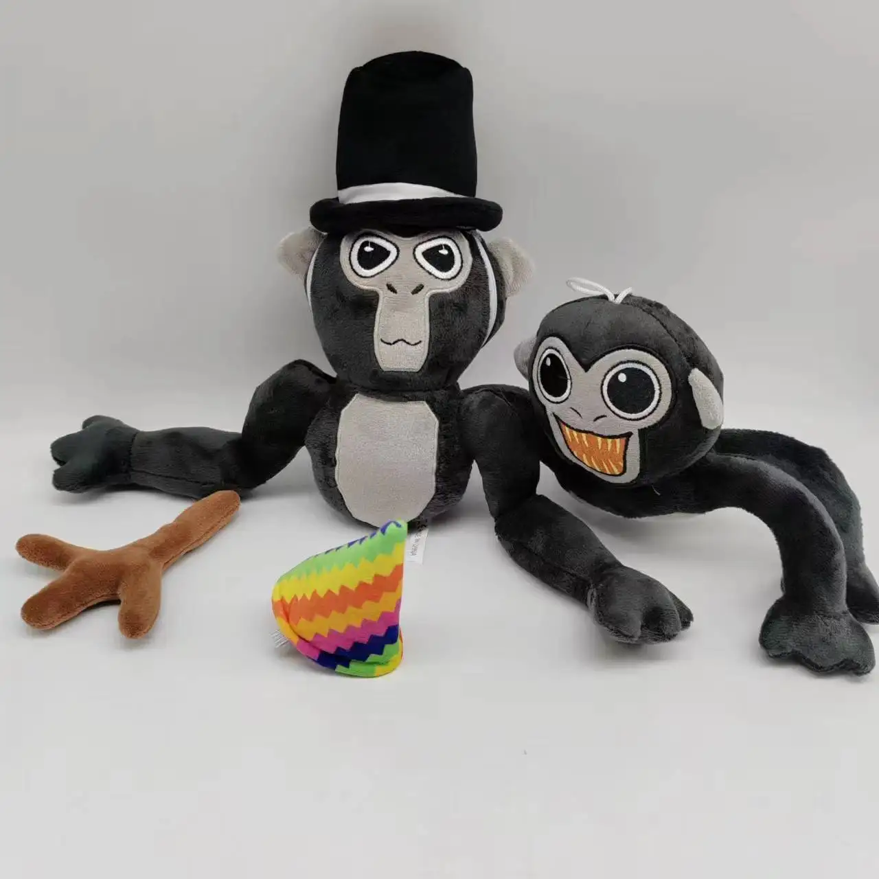 Gra Gorilla Tag Monke przednia pełzająca pluszowa lalka szympans zabawka dla dzieci prezent