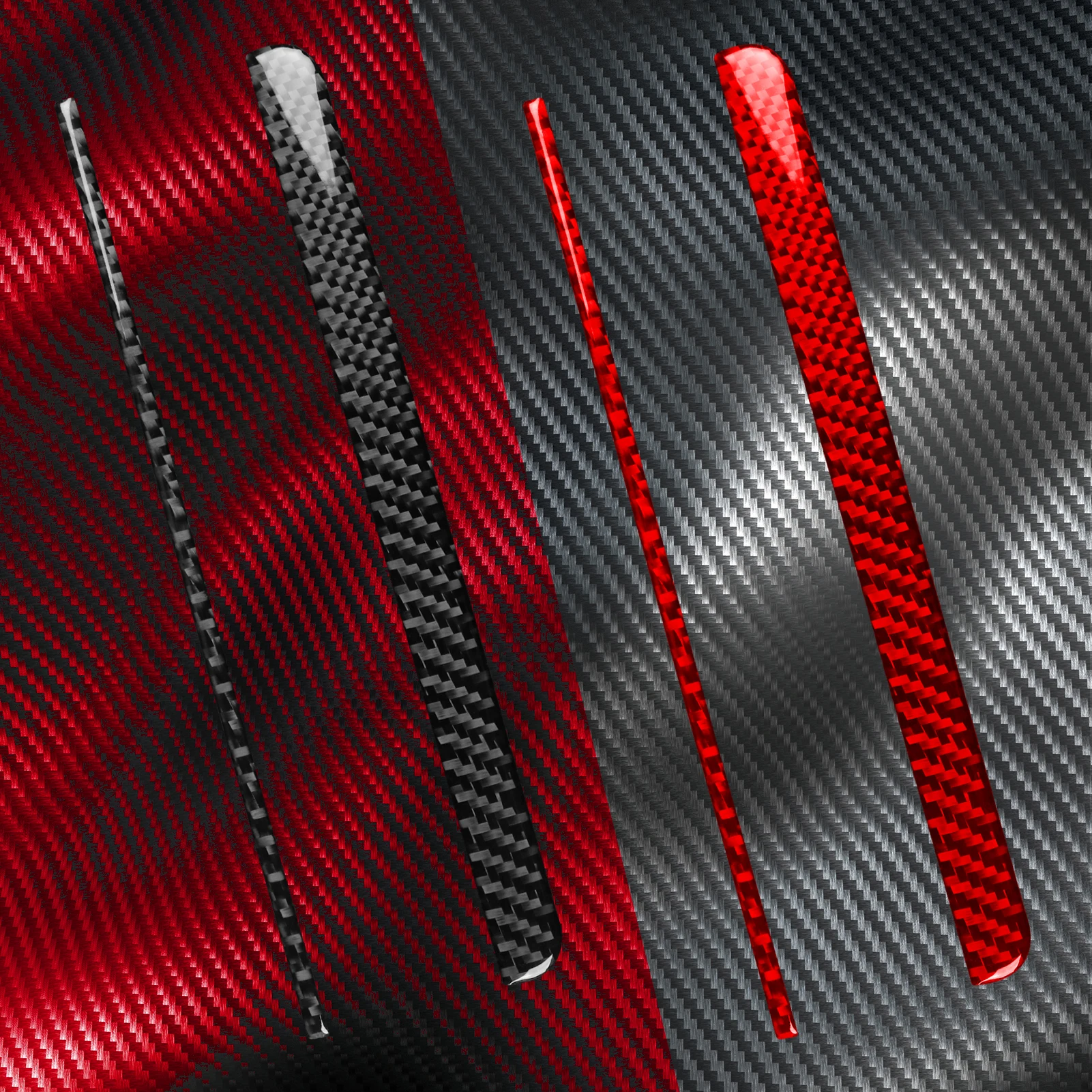 ألياف الكربون الحقيقية اكسسوارات السيارات راديو شرائط غطاء الكسوة لينة ملصق لنيسان 300ZX Z32 1989 90 91 92 93 94 95 96 1997