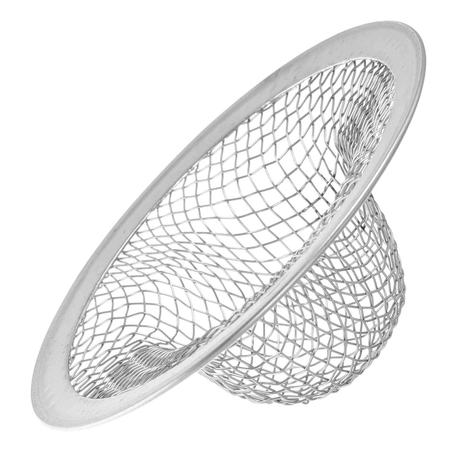 مصفاة حوض مطبخ متينة من الفولاذ المقاوم للصدأ، تصميم مانع للتسرب لحوض غسيل الأطباق، وعاء غسيل الخضروات، مصفاة تصريف صغيرة #3