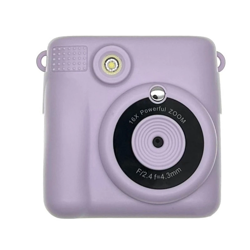 Children's 1080P Digital Camera with Instants Photo Printing, Memory Card and Drawing Supplies for Fun Learning