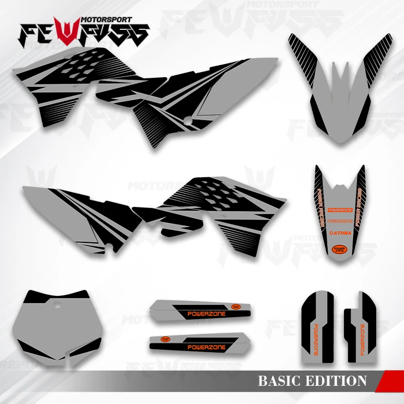 

Fewfuss графические наклейки на мотоцикл фон на заказ для KTM SX65 SX 65 2009 2010 2011 2012 2013 2014 2015 001