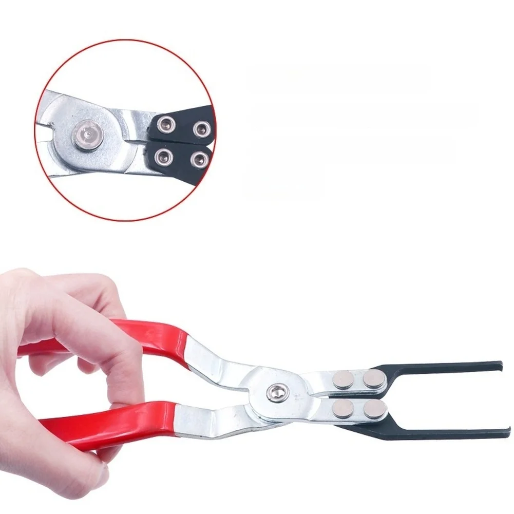 Auto Repair Pliers Designed for Relay Extraction with Precision Jaw Hooks and Ergonomic Handle for Secure Handling