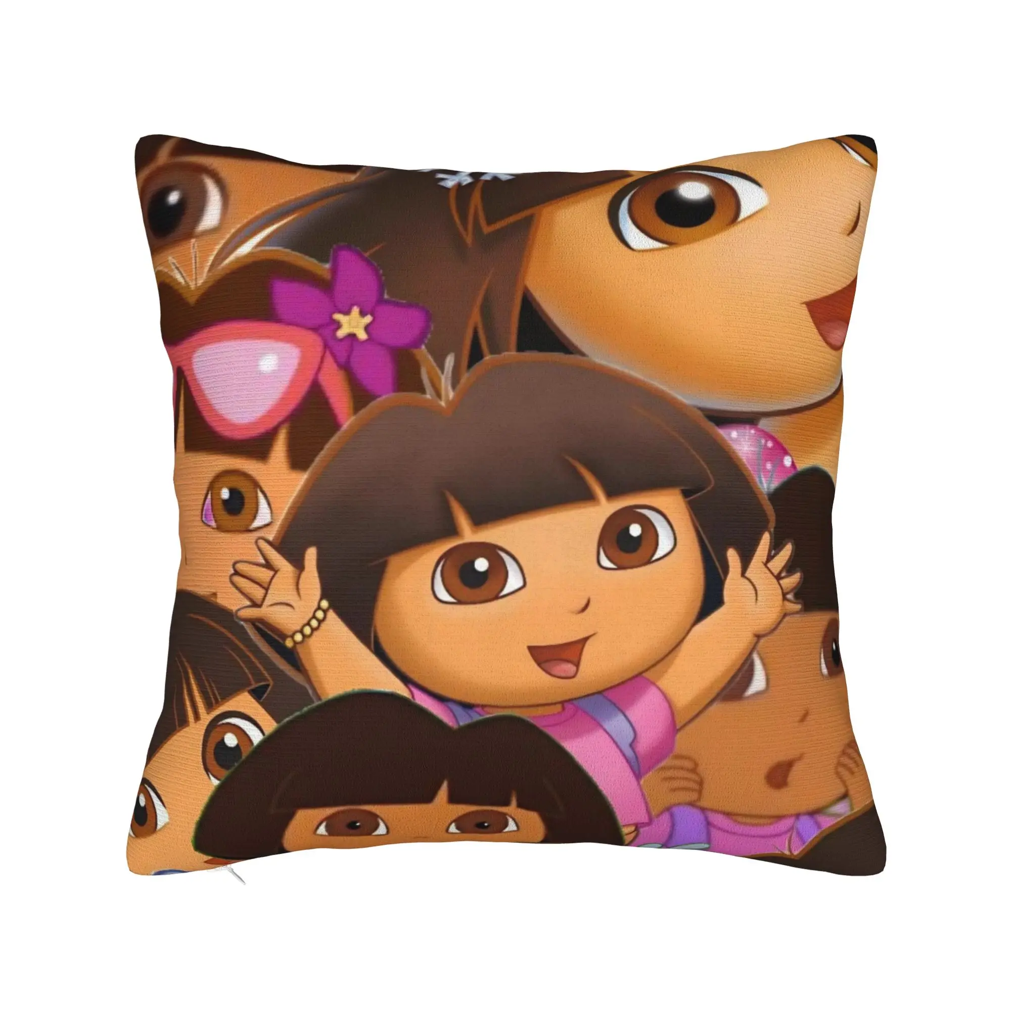 D-Doras The Explorers Pillowcase Merch Printing Cushion Cover Decorative  Pillow Case Cover Home Multiple Sizes
