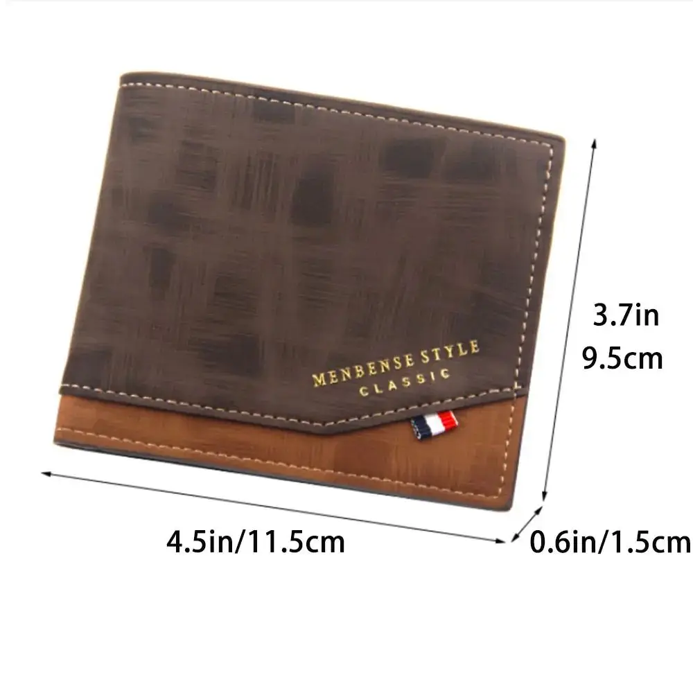 Engrave Name Text Logo Free Name Engraving Men Wallets Slim Coin Pocket Photo Holder Short Small Wallet Personalized Gift