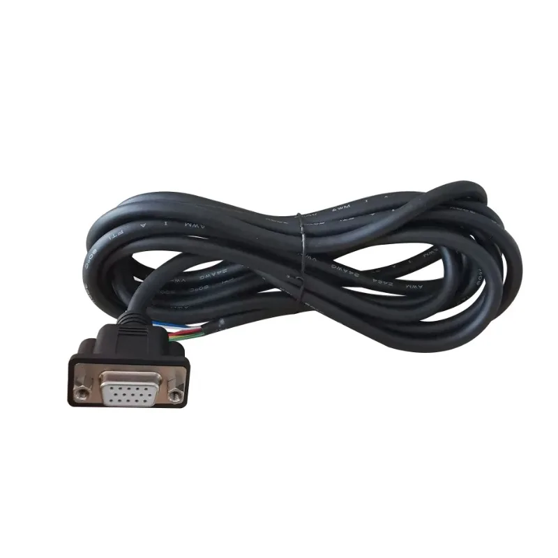 

Motor encoder cable 57 86 closed-loop stepper encoder extension cable DB15 connector 3 meters 6 wires