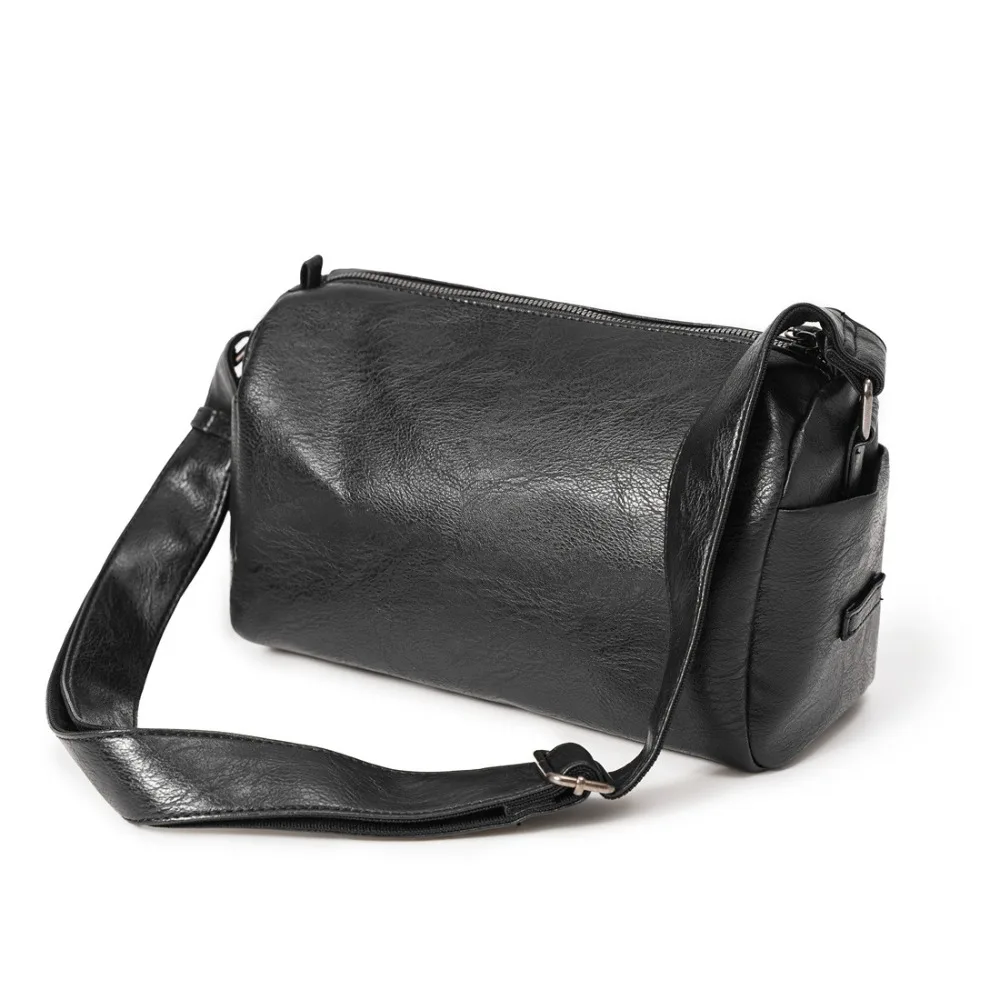 Impermeável Shoulder Belt Bags, PU Leather, Grande capacidade, Outdoor Crossbody Bag, resistente à sujeira, impermeável