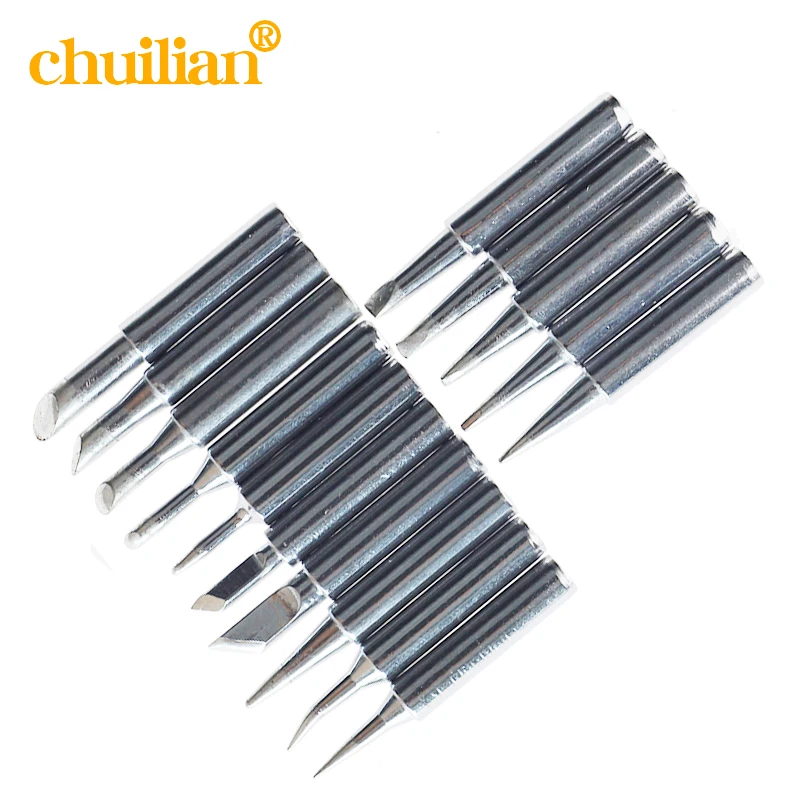 

10pcs/lot 900M-T Soldering Iron Tip for 936 Electric Iron For Constant Temperature welding tip Head Electric Soldering Irons