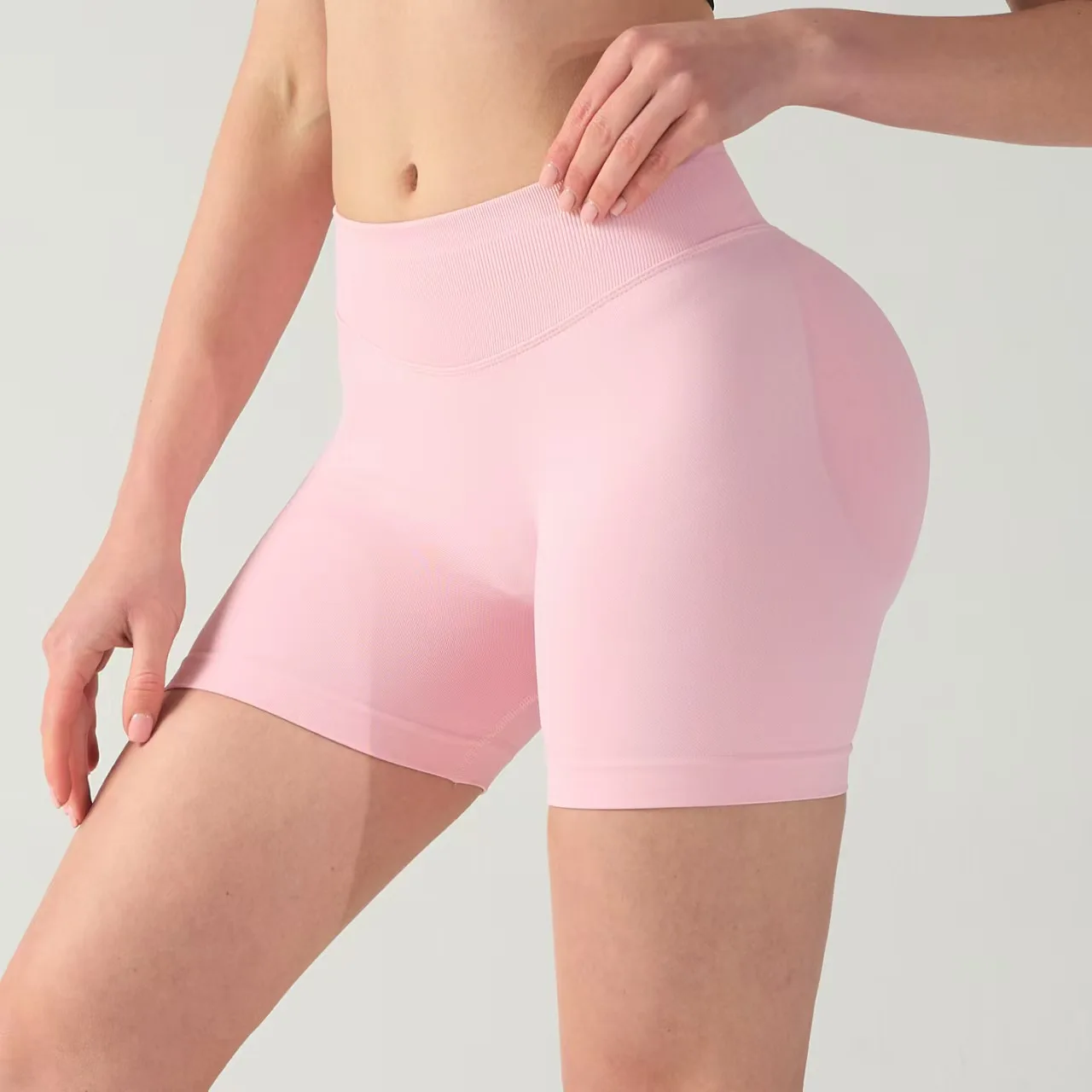 

Women's High Waist Peach Lift Hip Sports Shorts Tight Yoga Shorts Shorts for Women Women's Shorts Summer Womens Shorts Elegant