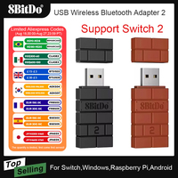 8BitDo USB Wireless Bluetooth Adapter Receiver for Nintendo Switch 2 Windows Mac PS1 for Xbox one PS4 PS5 Switch Pro Controller