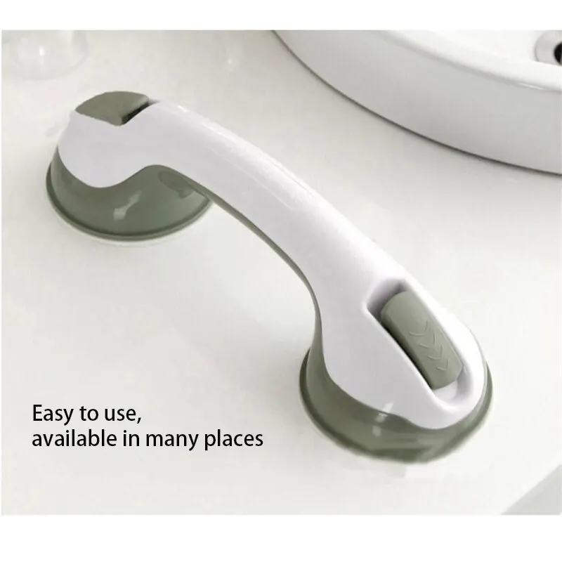 1PC Safety Helping Handle Anti Slip Support Toilet Bathroom Safe Grab Bar Vacuum Sucker Handrail Household Suction Cup Bath Rail