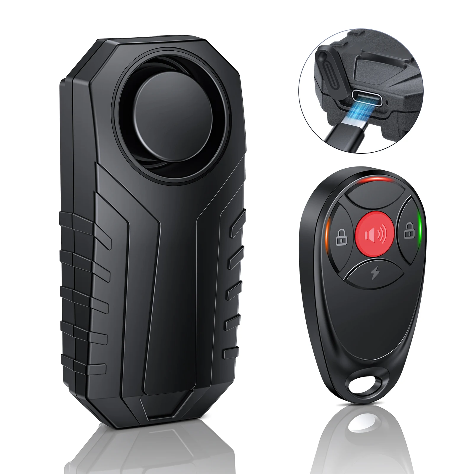 

Anti Theft Bike Alarm with Remote Wireless Security Vibration Bike Alarms for Electric Motorcycle Alarm with Motion Sensor