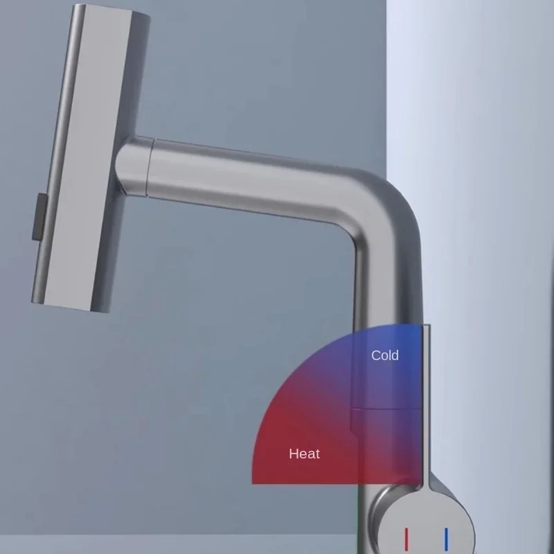 Brass Gourmet Kitchen Faucet Digital Display Pull-Out Sink Mixer High-Quality Kitchen Tap for Modern Culinary Spaces