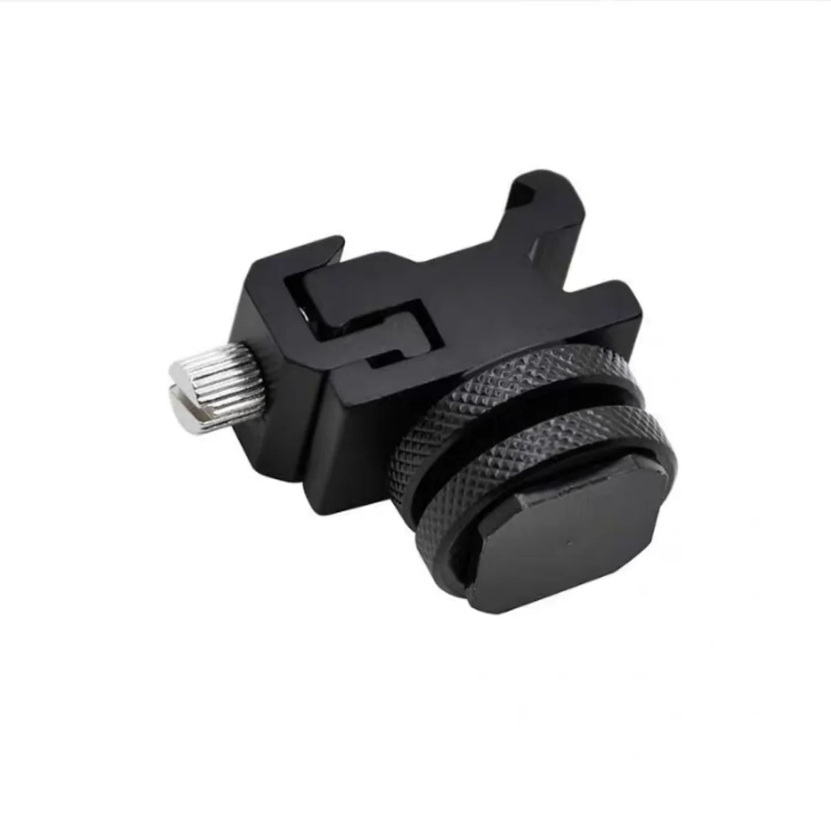 حامل أحذية بارد بكاميرا SLR ، قاعدة فلاش ، طبقة مزدوجة ، برغي حذاء ساخن ، مجموعة واجهة مرنة قابلة للتعديل