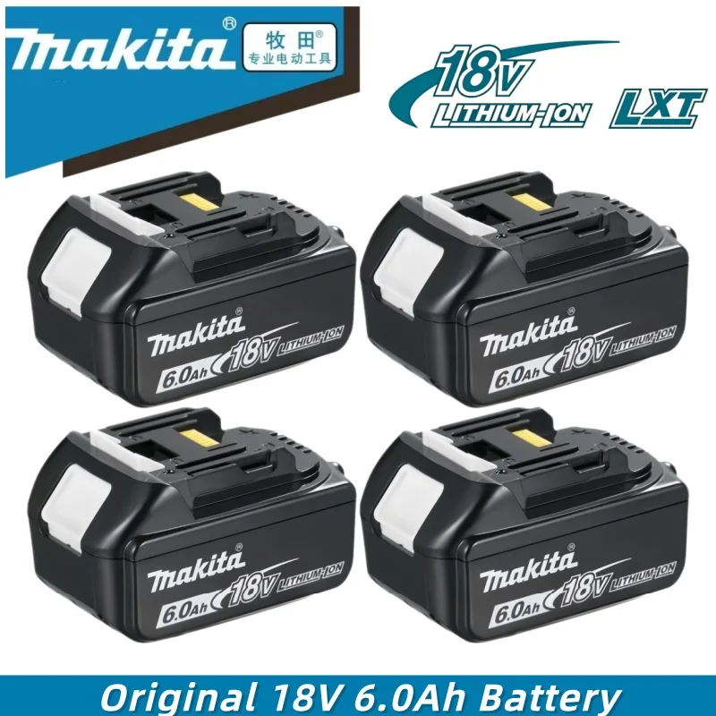 

6.0Ah Authentic 100% Original Makita 18V Li-ion Battery Fits BL1815 BL1830B BL1840 BL1850 BL1850B BL1860