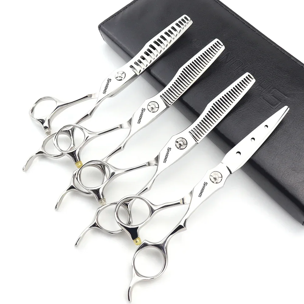 

SHARONDS Hairdressing Professional Scissors 6 Inch Hairdresser Dedicated Clippers Barber Specialized Shears Hair Cutting Tools