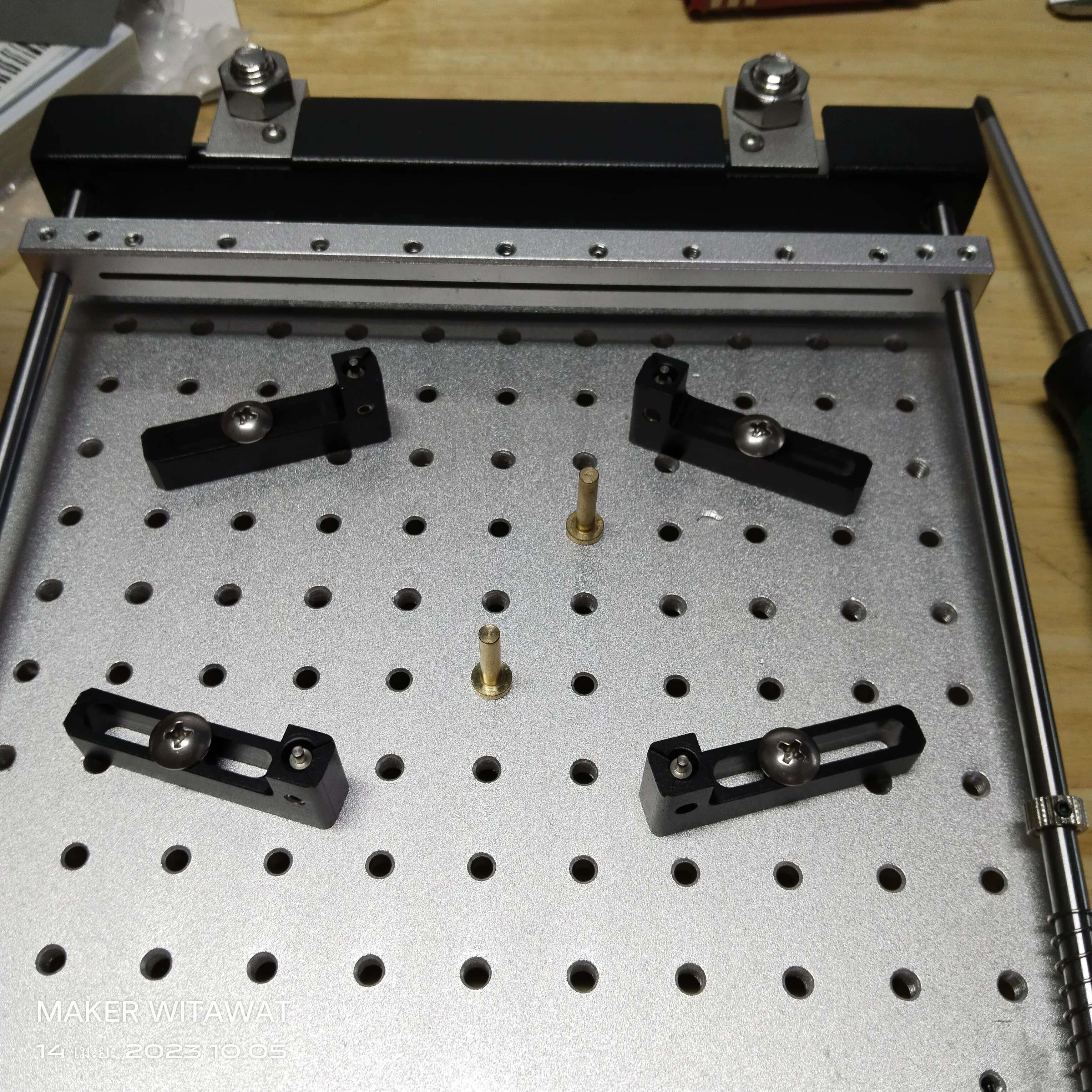 Imagem -04 - Aço Mesh Solda Paste Printing Table Precise Smt Manual Small Screen Printing Machine Melhor Impressão 170 Mmx170 Mmpcb
