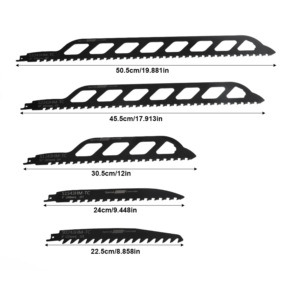 Reciprocating Saw Blade Saw Blade Porous Concrete Red Brick Fiber Cement Fiberglass Reinforced Plastic Woodworking Cutting
