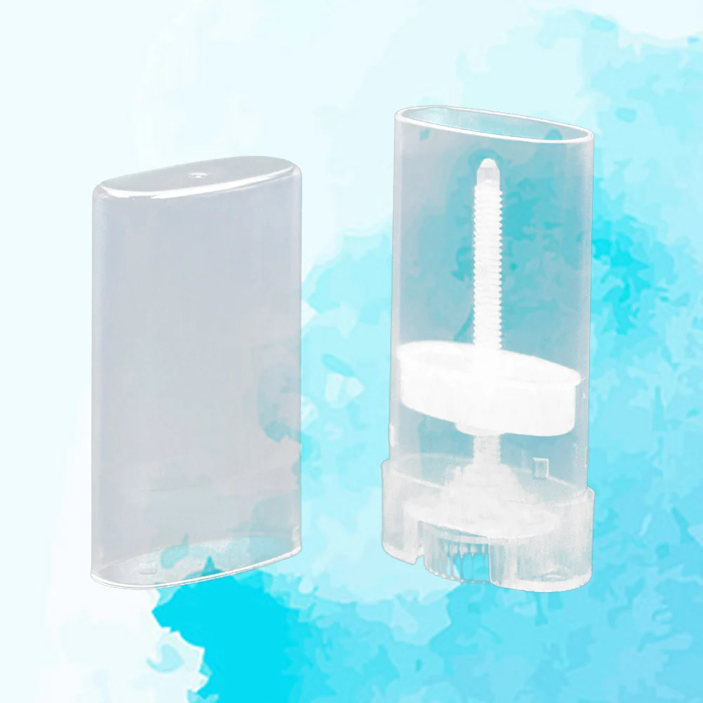 10 قطعة أنبوب أحمر الشفاه الشفاف حاوية فارغة لمرطب الشفاه تلوين مسحوق تخزين أنبوب بلاستيكي #5