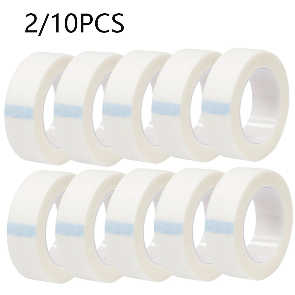 2/10PCS Eyelashes Extension Tape Micropore Breathable Non-woven Cloth Adhesive Lifting Lash Accessories Colorful Makeup Tools