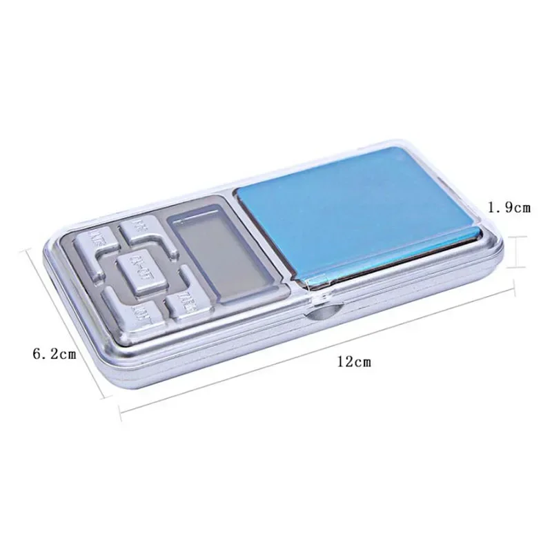 

Mini High Precision Pocket Electronic Digital Scale 100g/200g/300g/500g x 0.01g /0.1g for Gold Jewelry Balance Gram Scales MH-01