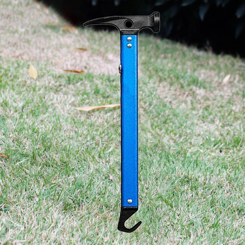 

Versatile Camping Tent Hammer Lightweight Alloy Peg Stake Tool Easy to Use Outdoor Accessory