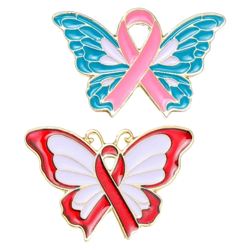 

Ribbon Lapel Pin Collection Badges for Charity Public and Social Event