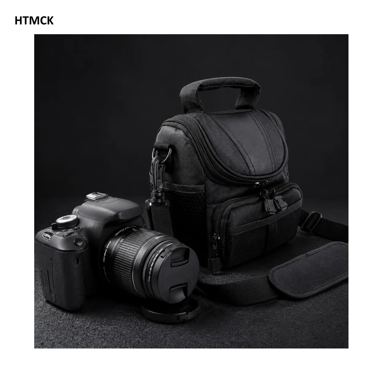 HTMCK Light Portable Camera Bag Single/Cross Body Carry Micro SLR Camera Storage