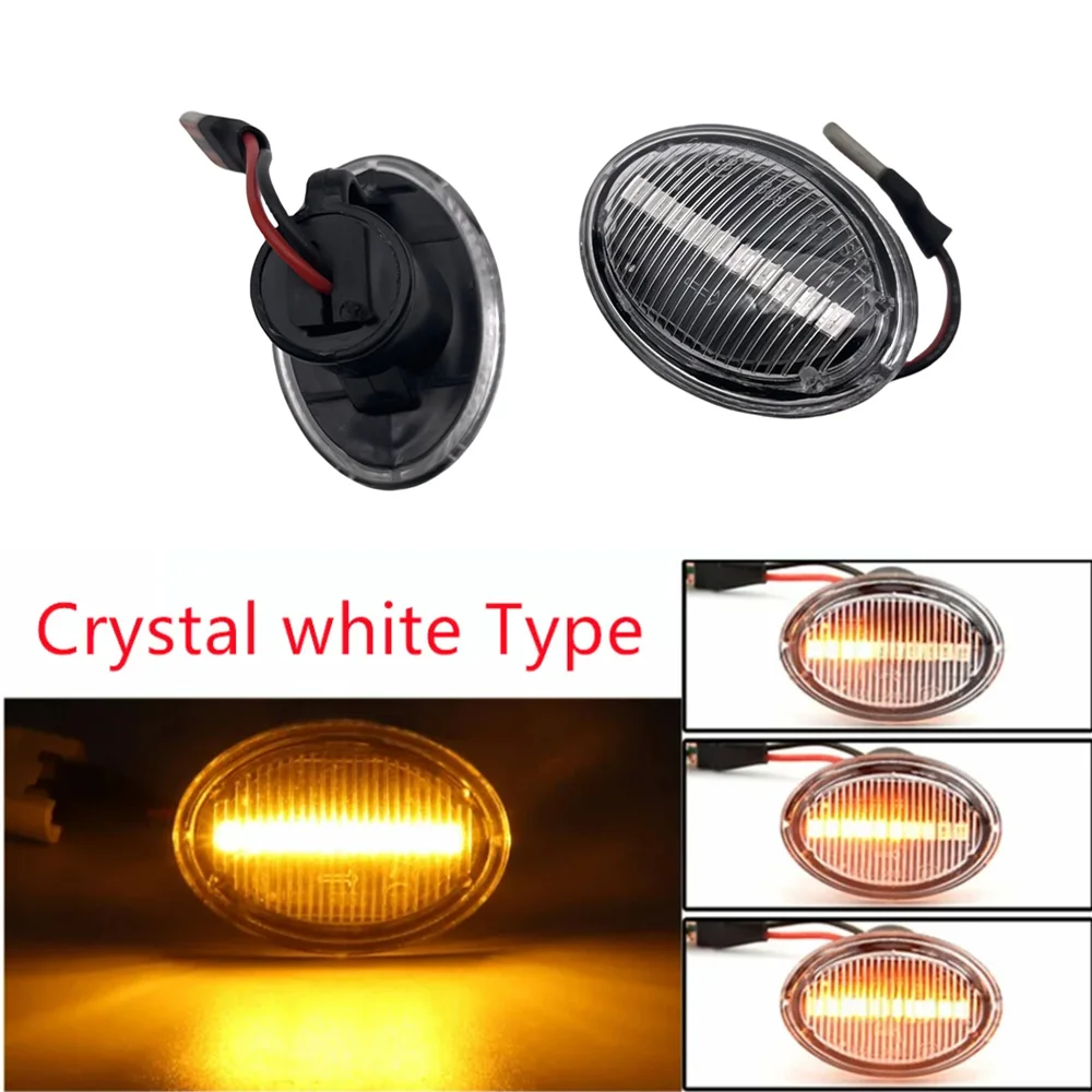 2Pcs Led Dynamic Si…