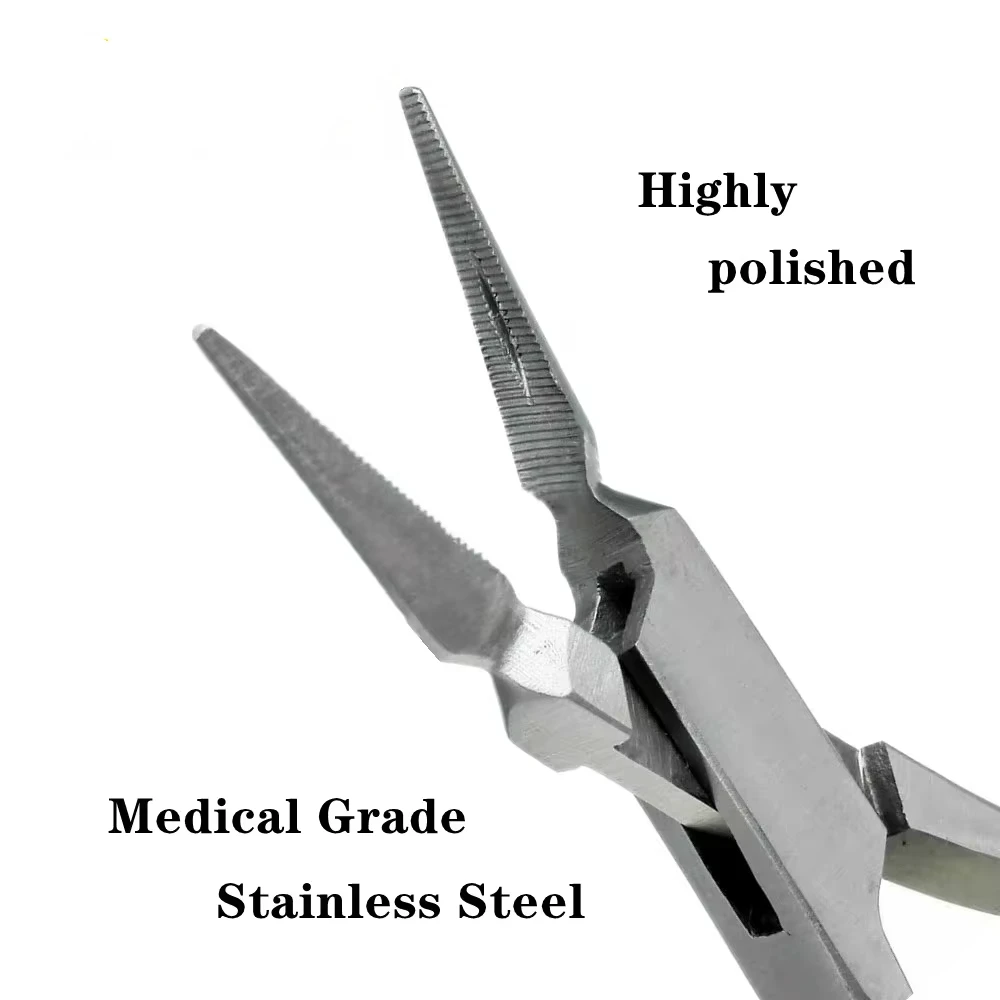 3Pcs Dental Residual Root Tweezers Forceps Tooth Extractor Plier Fragment Minimally Invasive Cutter Stainless