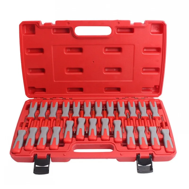 25Pcs Automotive Wiring Connector Pin Release Extractor Crimp Terminal Removal Kit