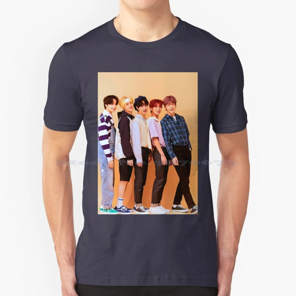 Txt ( ) Group Photo T Shirt 100% Cotton Tee Txt Soobin Txt Yeonjun Txt Beomgyu Txt Taehyun Txt Hueningkai Soobin Txt Yeonjun