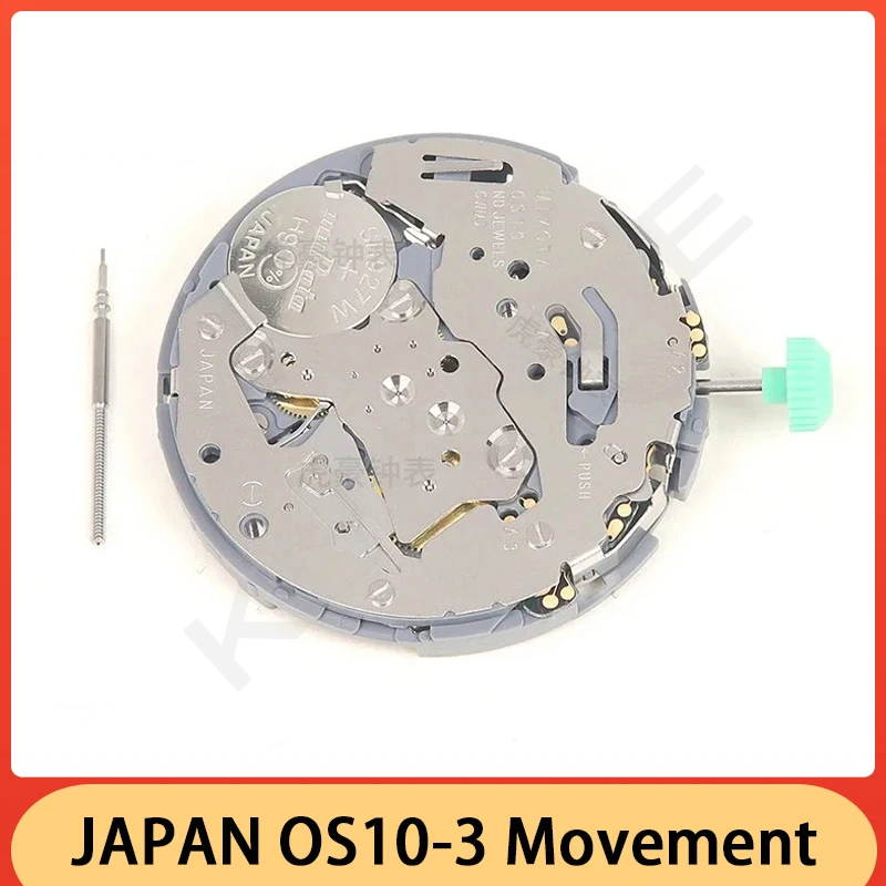 Wholesale Brand New JAPAN 0S10 Watch Movement Can Incorporate Tachymeter Function Chronograph Movement Date Display At 3 O'clock