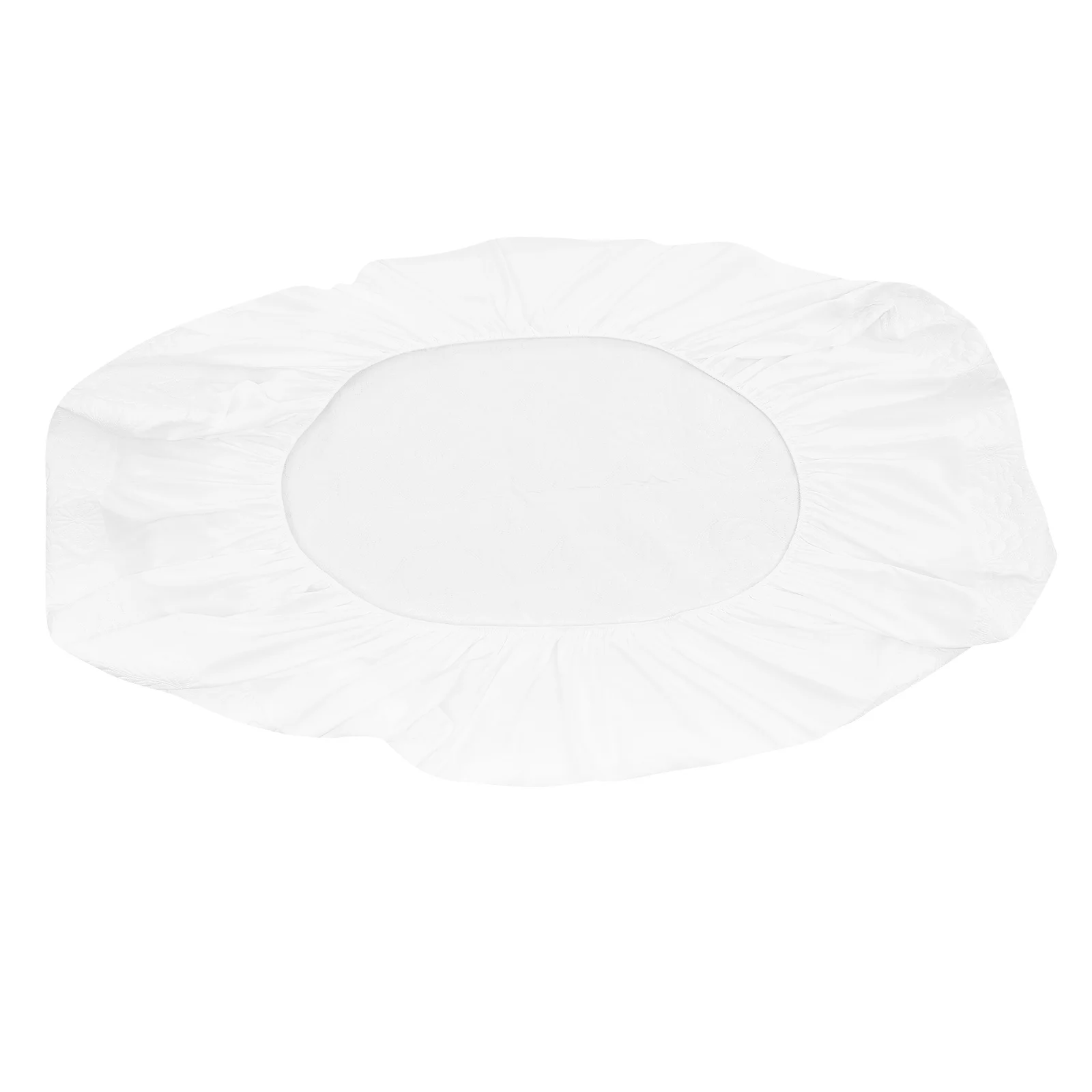 

Breathable Cotton Fitted Sheet with Elastic Edges Waterproof Mattress Pad for Home Use Soft Comfortable Bed Linen Protector