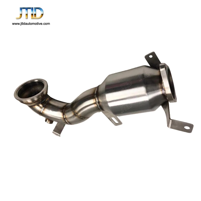 JTLD Performance Stainless Steel Exhaust System For Fiat 500 1.4L Abarth Cat Shell Downpipe