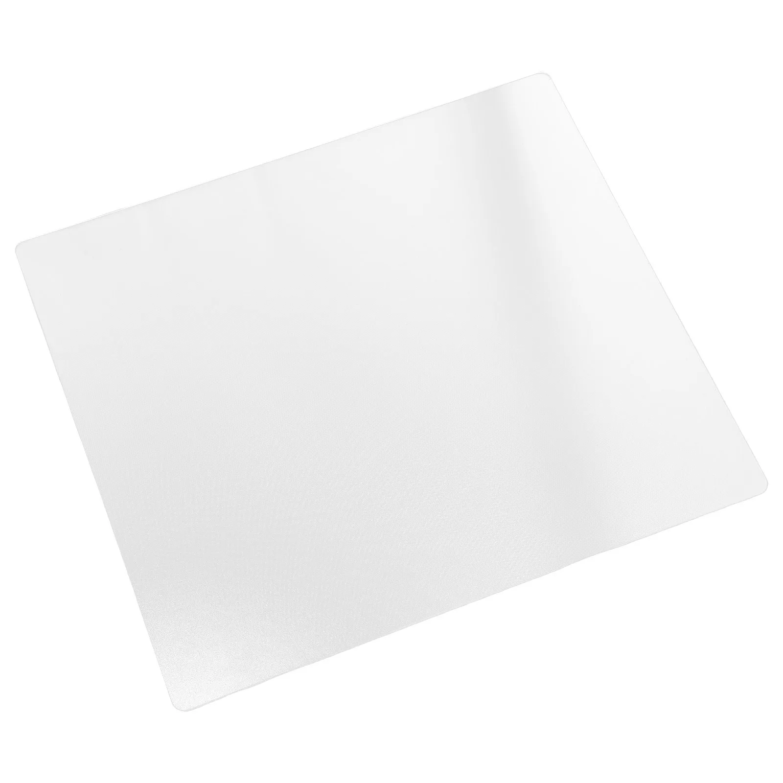 

400x450mm Transparent Desk Mat Glass Mouse Pad for Gaming Office Workstation Clear Hard Surface Mousepad with Easy Clean