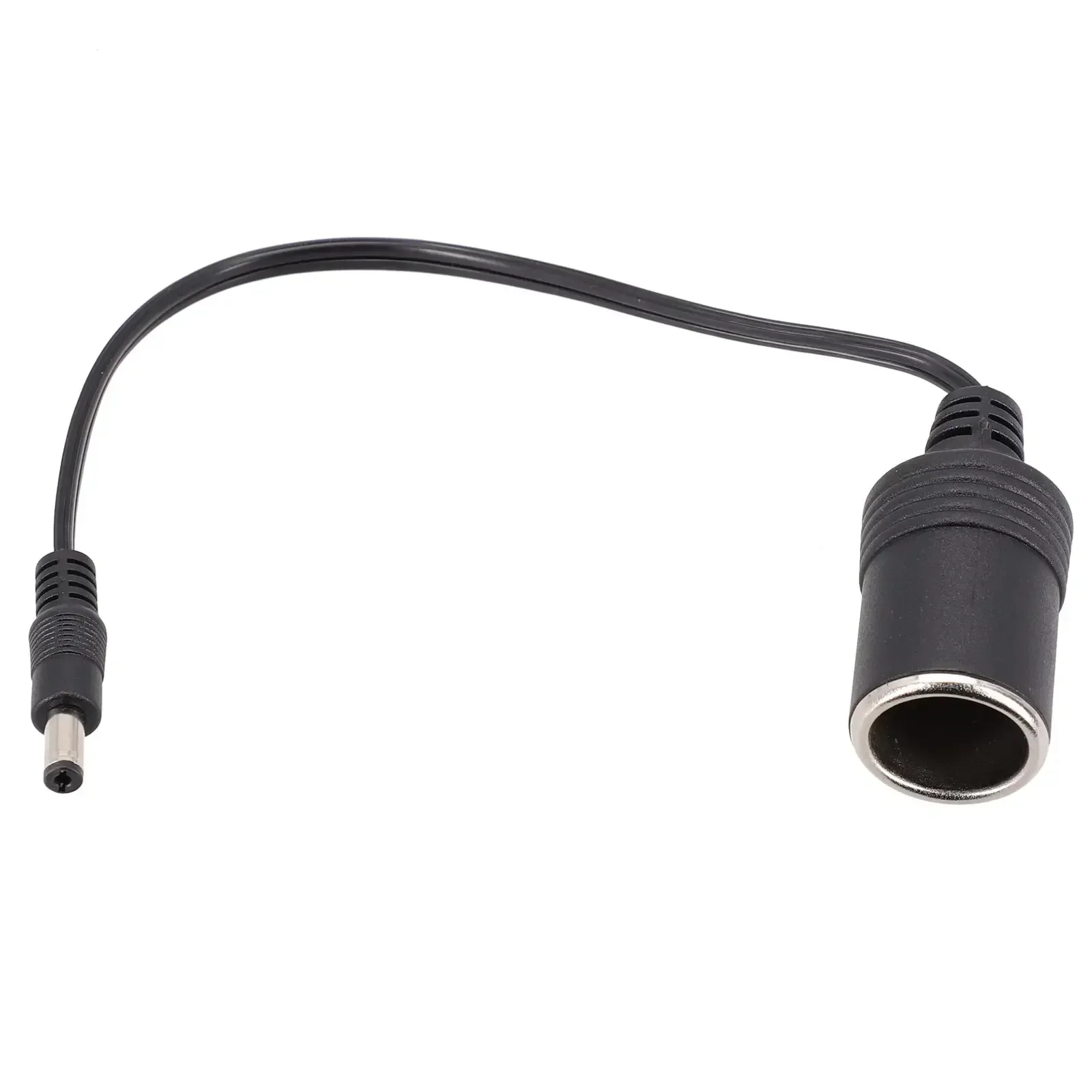 12V Female Or Male Car Cigare Socket Plug Connector DC5.5 Socket Plug Connector Power Supply Charger Adapter Cable Wire 19cm