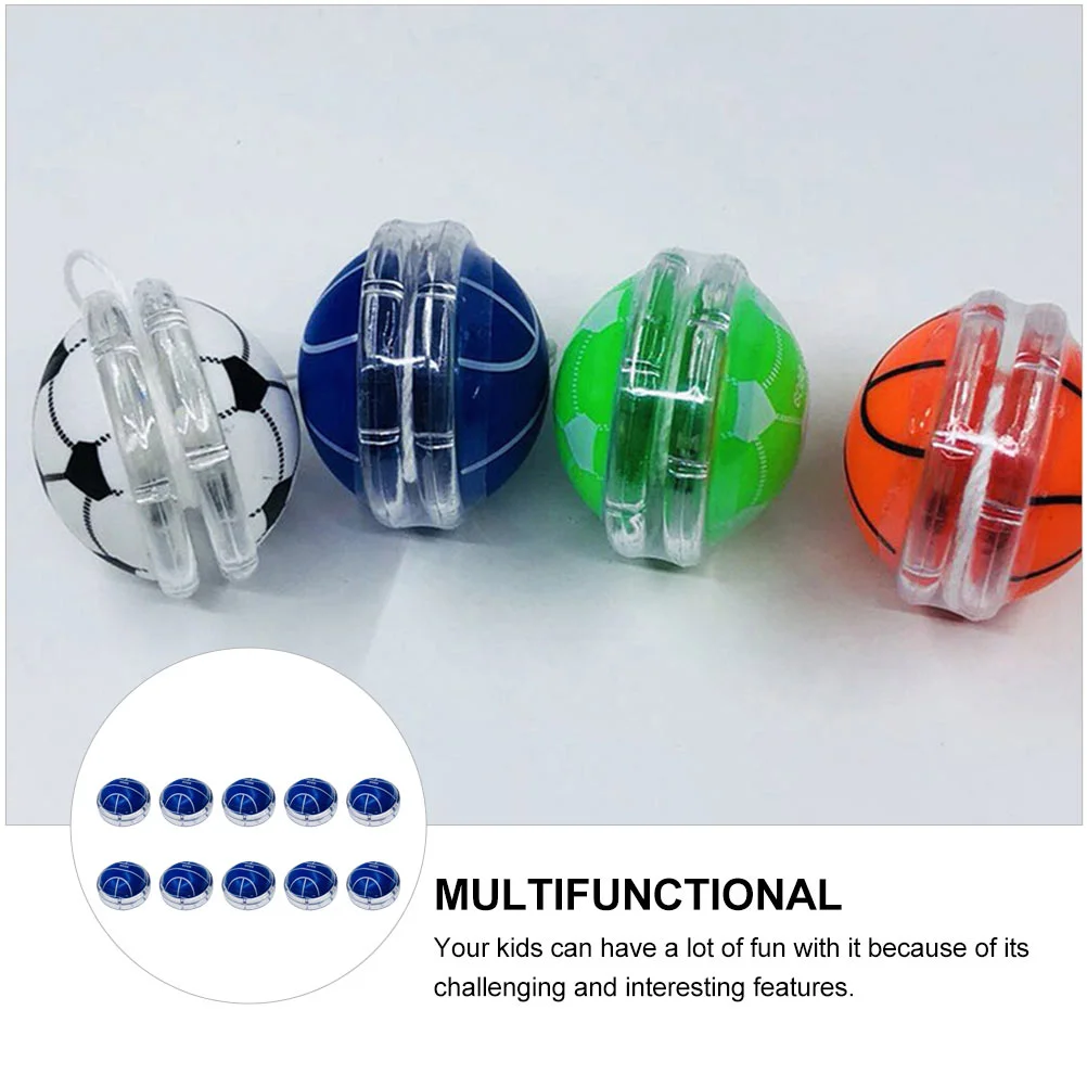 10pcs Interesting Yo-Yo Ball Toys Creative Yo Yo Ball Gift for Children Kids plastic yo-yo toy kids yo-yo toy