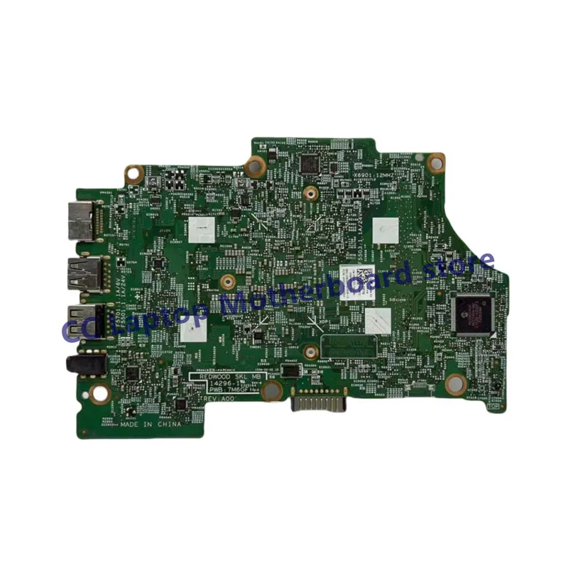 

CN-004R7J 004R7J 04R7J Mainboard For DELL 3153 3158 Laptop Motherboard 14296-1 With SR2EU I3-6100U CPU 100% Tested Working Well