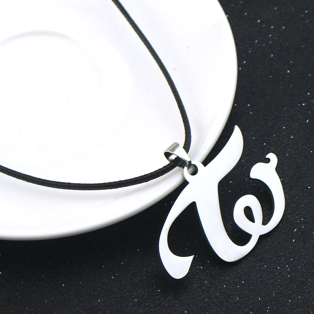 Kpop Group Twice W Logo Necklace Titanium Steel Pendant Necklace For Women Jewelry Collares